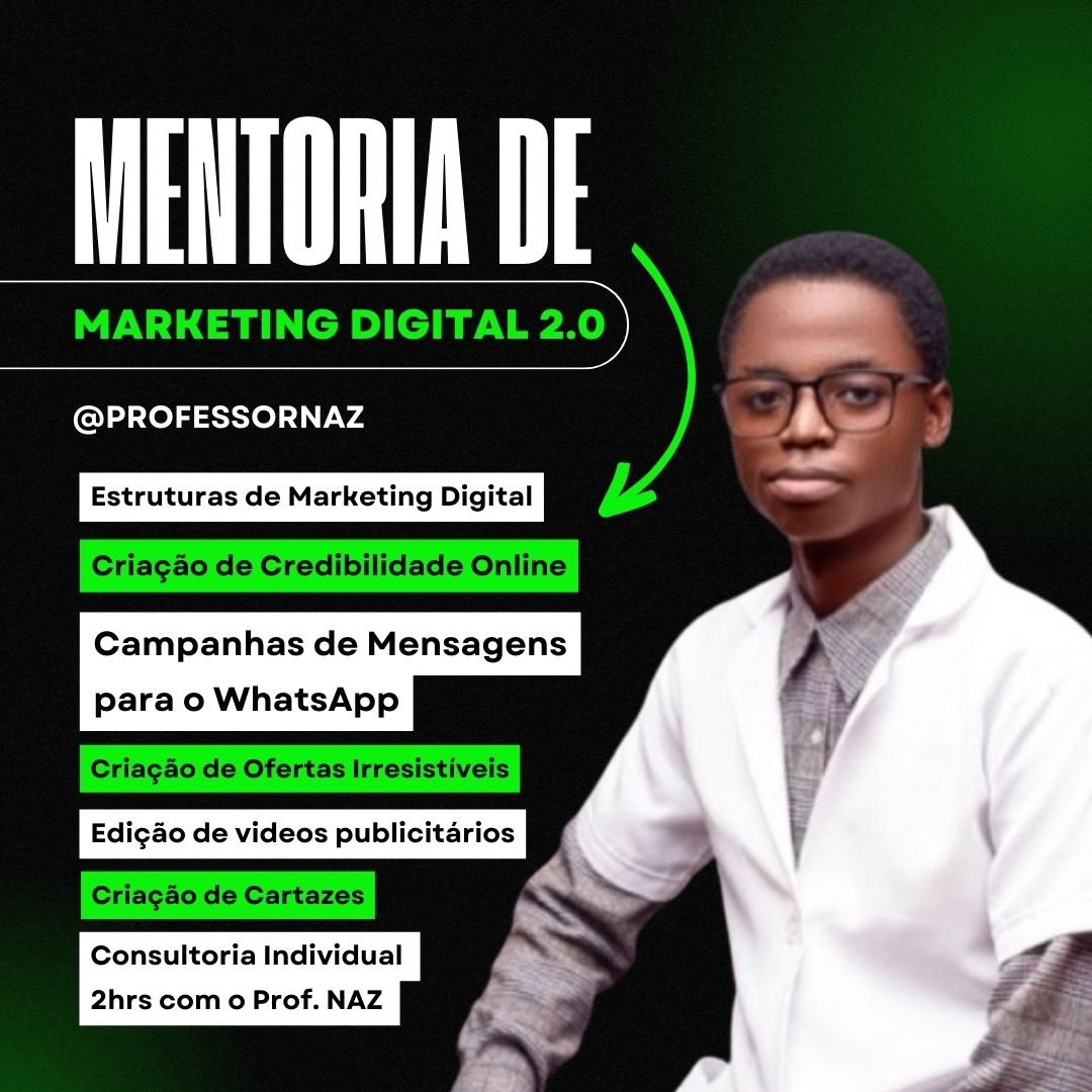 Mentoria de Marketing Digital 2.0 | Prof. NAZ